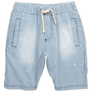 STEM Striped Bleach Sport Jogger Shorts